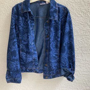 Jean Jacket S Vintage Pappagallo Cottagecore
